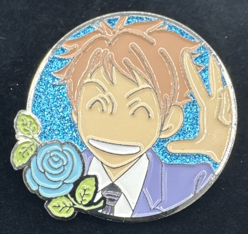 Pair (2) Ouran High School Lapel Pins Of The Hitsuji Twins Hikaru & Kaoru - Picture 16 of 17