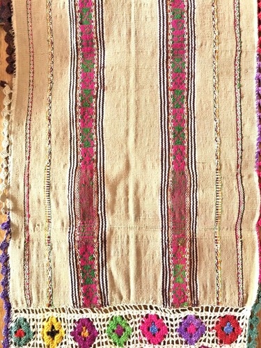 Exceptional Vintage woven textile ceremonial sash 1960s Bolivia South America - Picture 4 of 6