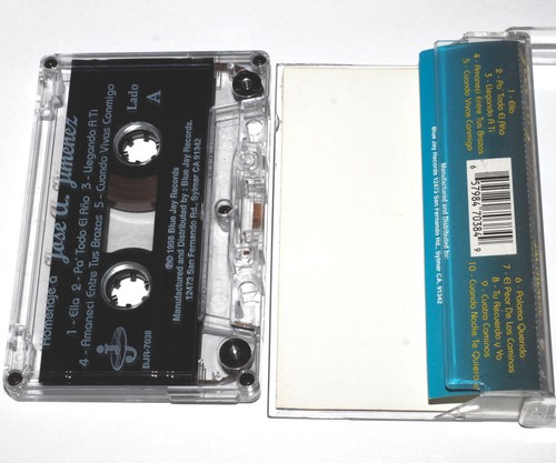 El Charro Del Misterio - Homenaje A Jose A Jimenez (Cassette Tape 1998) TESTED - Picture 4 of 6