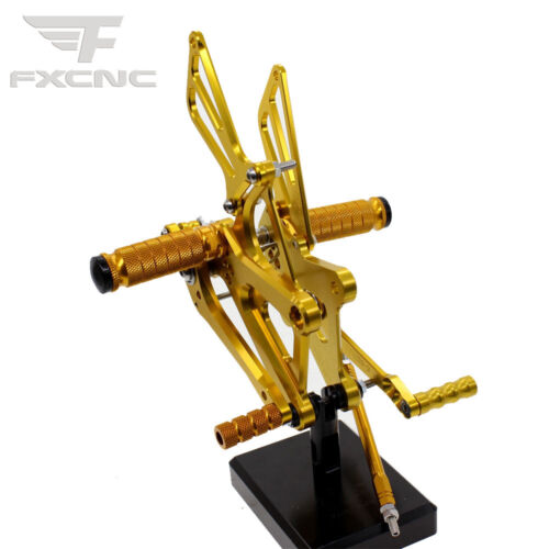 CNC Front Rearsets Footpeg Foot Rests For CBR250R 2010-2013 2014 2015 2016 87MM - Picture 1 of 11