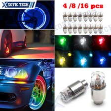 4816 Led Wheel Tire Air Valve Stem Caps Blueredneon Light For Car Motor Bike 4816 Led Wheel Tire Air Valve Stem Caps Blueredneon Light For Car Motor Bike