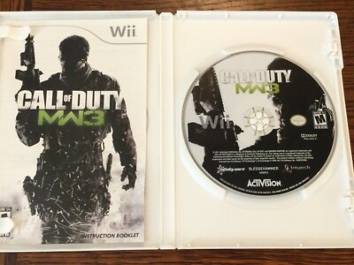 Call of Duty: Modern Warfare 3 (MW3) Nintendo Wii, 2011 M for