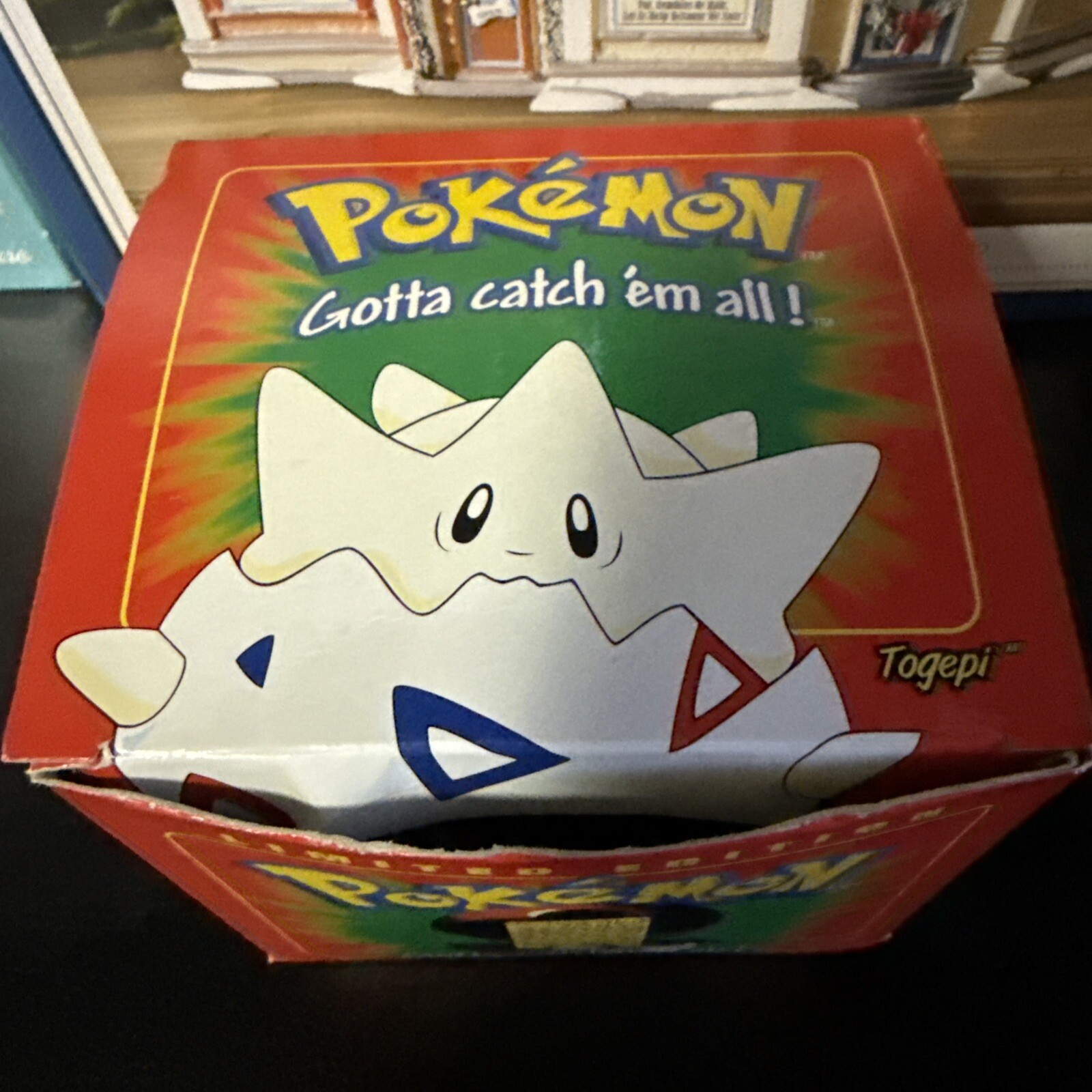 1999 Burger King Togepi Pokemon Gold-Plated Trading Card 23k NEW