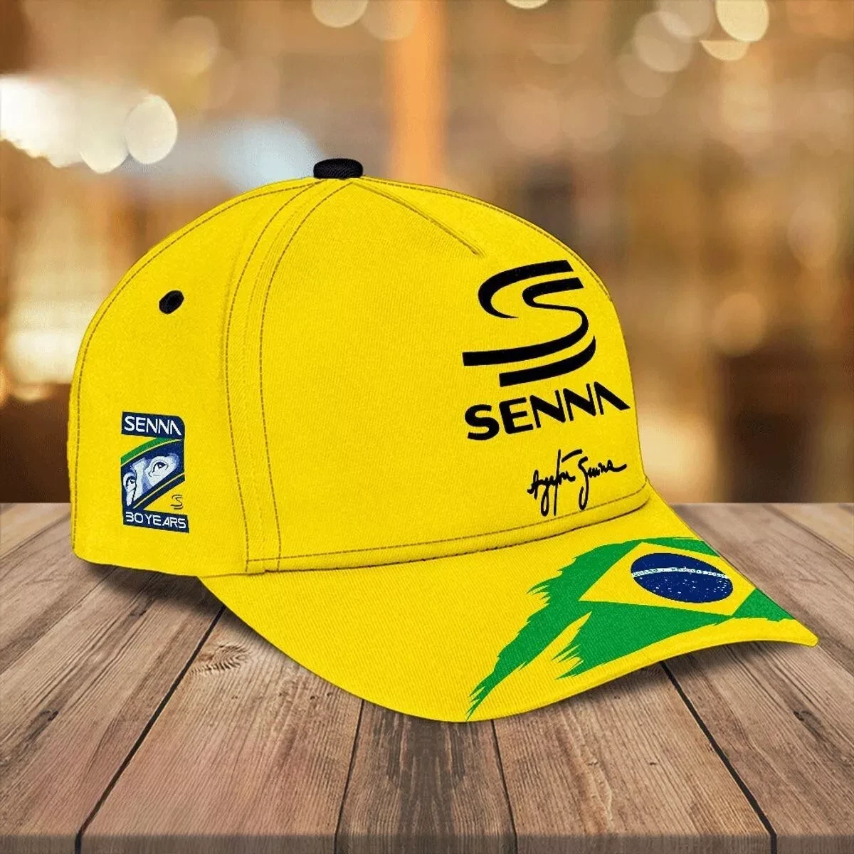 Casquette classique Ayrton Senna 30 ans Cap