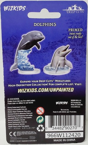 DOLPHINS Wizkids Deep Cuts Miniatures WZK90270 D&D - Picture 4 of 4