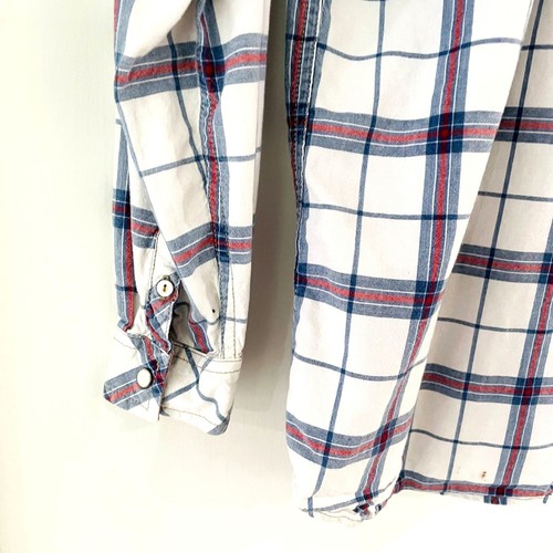 Camisa Vaquero Rodeo De Colección GAP Niños Talla XXL (14-16) Botón Occidental Perla A Presión - Imagen 6 de 14