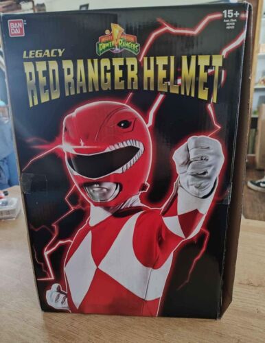 Mighty Morphin Power Rangers Legacy Red Ranger Helmet - Picture 1 of 7