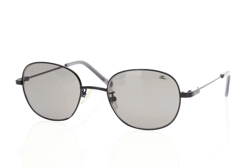 Очки солнцезащитные Lacoste 158809 унисекс металлические овальные L104S черные 140 мм - Изображение 2 из 4