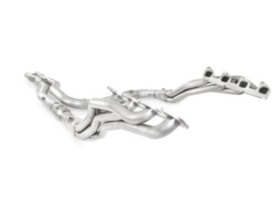 Stainless Power 1-7/8'' headers catted mid-pipes for 2011-14 F-150 6.2 Crew Cab