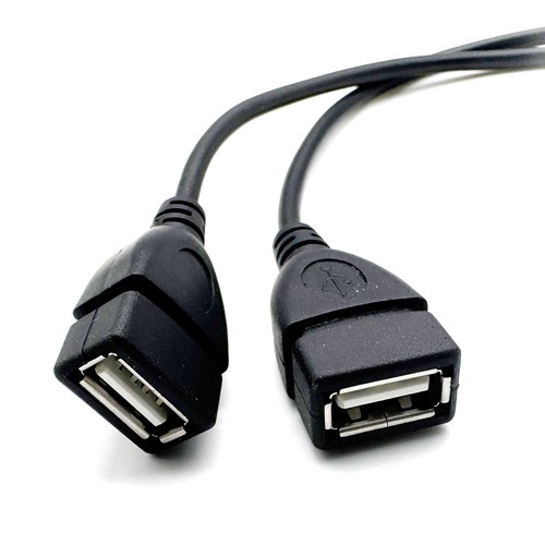 USB C to Dual 1 in 2 Charging Cable USB Type C Female to 2 USB A Female Splitter - Picture 11 of 13