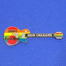 Hard Rock Cafe Pin New Orleans LGBTQ Guitar Gay Pride Decadence Fest #25831