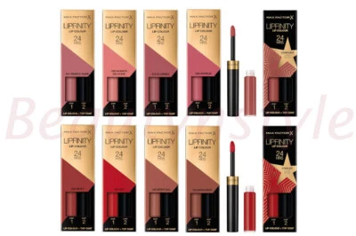 Max Factor Lipfinity Lip Color 24 Hour Lipsticks - Choose Your Shade - Image 1 of 3