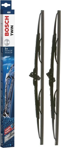 Coppia Spazzole Tergicristallo Bosch Aerotwin A936S - 600mm E 475mm - Anteriore - Installazione Facile