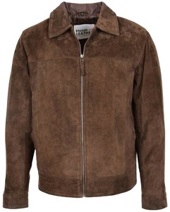 suede box jacket