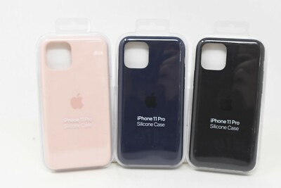 Apple Silicone Soft OR Hard Case for iPhone 11 Pro 5.8'' - Genuine NEW OPEN