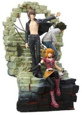 DEATH NOTE Diorama Figure Light Yagami L Misa Amane Toy Kodansha