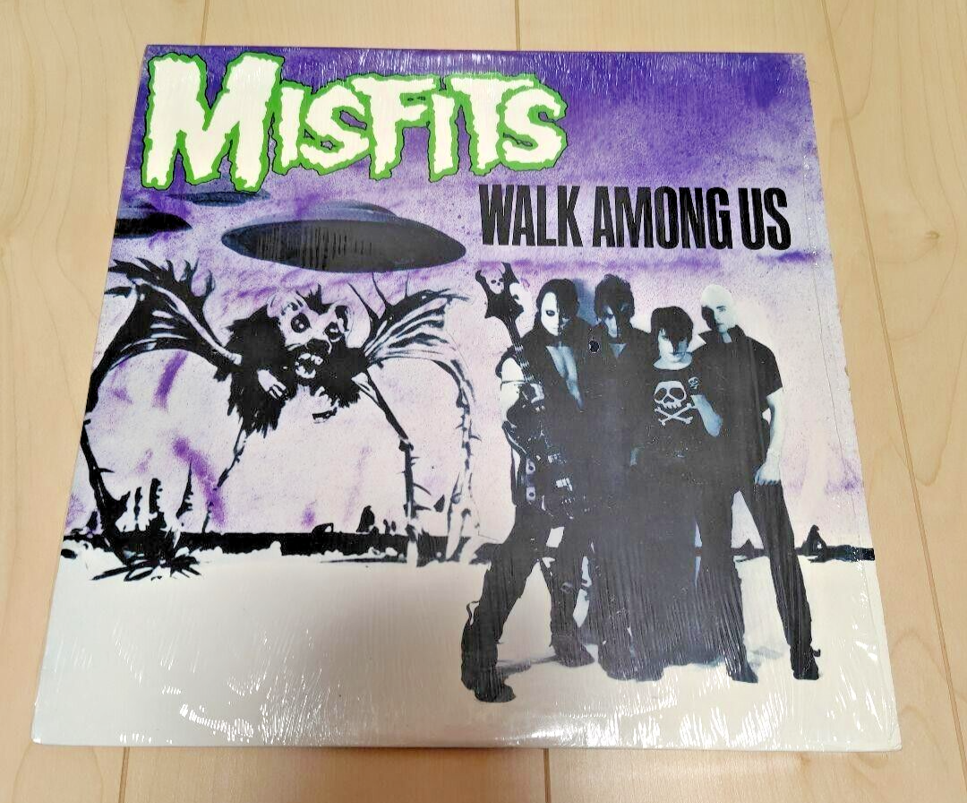 稀少LP/MISFITS/WALK AMONG US/1982 J.RUBY EX+] Misfits Walk Among Us Ruby Productions 1982 LP Record