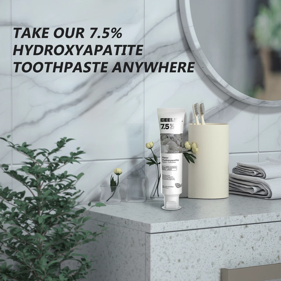 CEELIKE 7.5% Nano Hydroxyapatite Toothpaste - 3 x 4.23 oz - Image 4 of 4