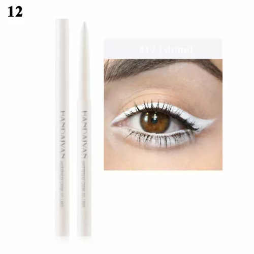 Matita eyeliner colorata 24 ore liquido alto pigmento lunga durata eye liner penna gel - Foto 59 di 110