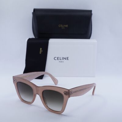 CELINE ヘアピン ブラウン CELINE】SET OF 2 TRIOMPHE SNAP HAIR CLIPS ヘアピン 2個