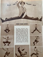 Ray Bolger, Full Page Vintage Clipping