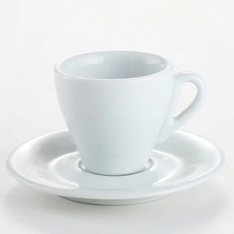 Cuisinox White Porcelain Espresso Cups Set, 2 oz, Set of 4 - Imagem 4 de 4