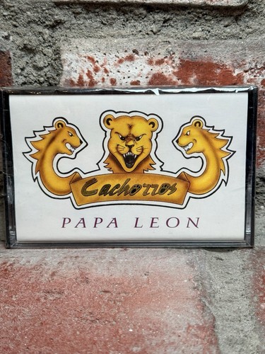 BANDA CACHORROS papa leon Cassette Nuevo Sellado 1995 la mejor musica latina