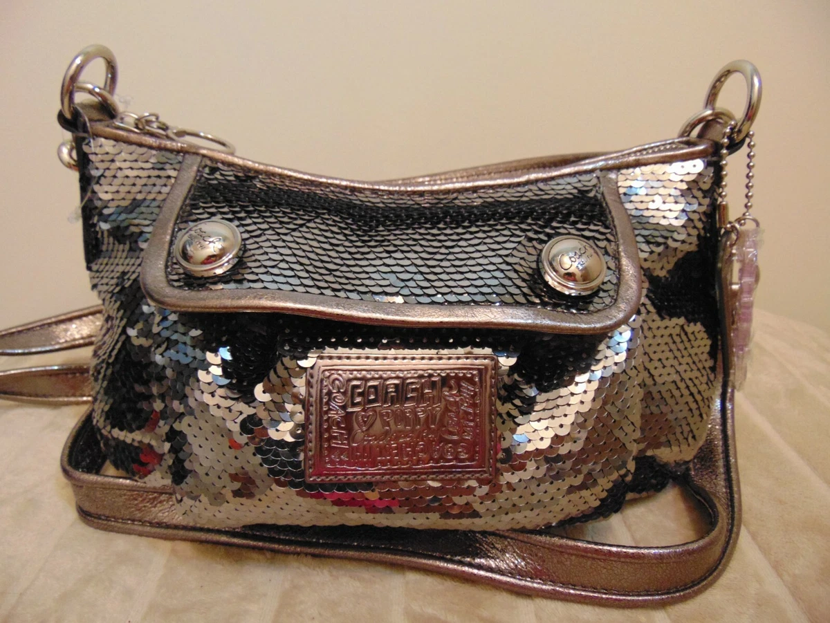 coach poppy sequin crossbody