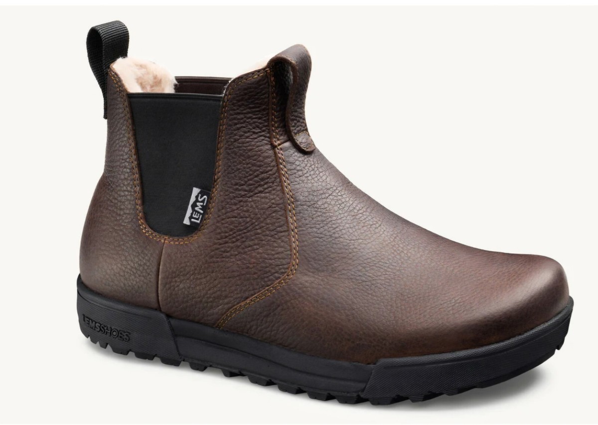 Lems Chelsea Boot Tuff Waterproof Dark Roast Unisex Men Size  display picture 3