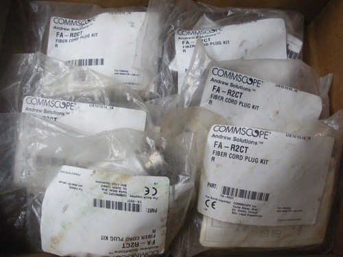7 FA-R2CT Commscope Radiall fiber cord plug kit weatherproof boot ...