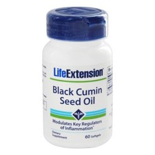 Life Extension Black Cumin Seed Oil, 60 Softgels