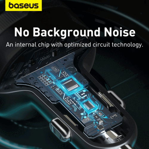 Baseus USB Car Charger Kit FM Transmitter Bluetooth 5.0 Radio MP3 Music Player - Picture 3 of 14