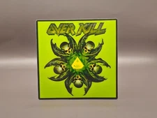 Overkill Vinyl Stickers Heavy Thrash Metal Band Rock And Roll Music Metalhead