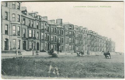 LANSDOWNE CRESCENT, PORTRUSH - Co Antrim Postkarte