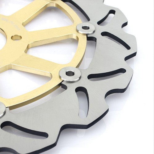 2 Front 1 Rear Brake Rotors Pads For Kawasaki ZX9R ZX-9R Ninja 900 2002-2003 02 - Picture 9 of 14