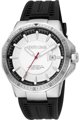 Roberto Cavalli by FM Watch - RV1G182P0011 for Male Silver grey in Steel
