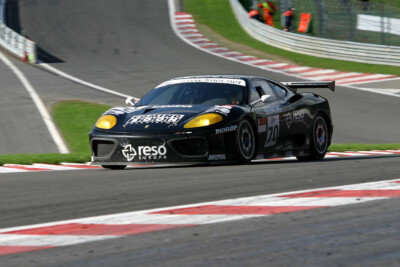 Ferrari 360 Modena N-GT / 24h Le Mans 2004/ JMB Racing /  Auto Barn /  ABB05