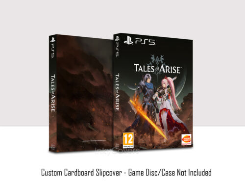 Tales of Arise PS5 Personalizado Cartón Cubierta Deslizante Steelbook Protector - Imagen 4 de 4