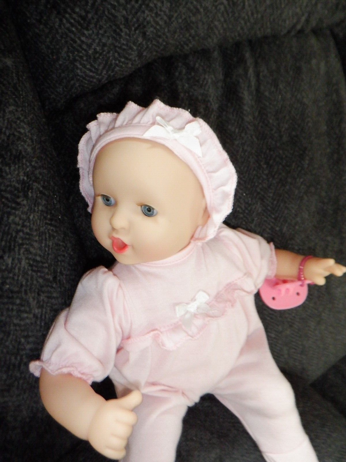 Melissa & Doug 4881 Jenna, 12" Doll With Pacifier And Additional Baby Bottle