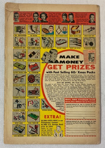 Dell Flying Saucers Comics 1967 #4 ~ baja calidad - Imagen 2 de 2