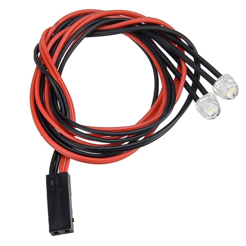 1:8 1:10 RC Crawler Car Light Bar Headlight LED Lamp Spotlight Kit - Photo 8/9