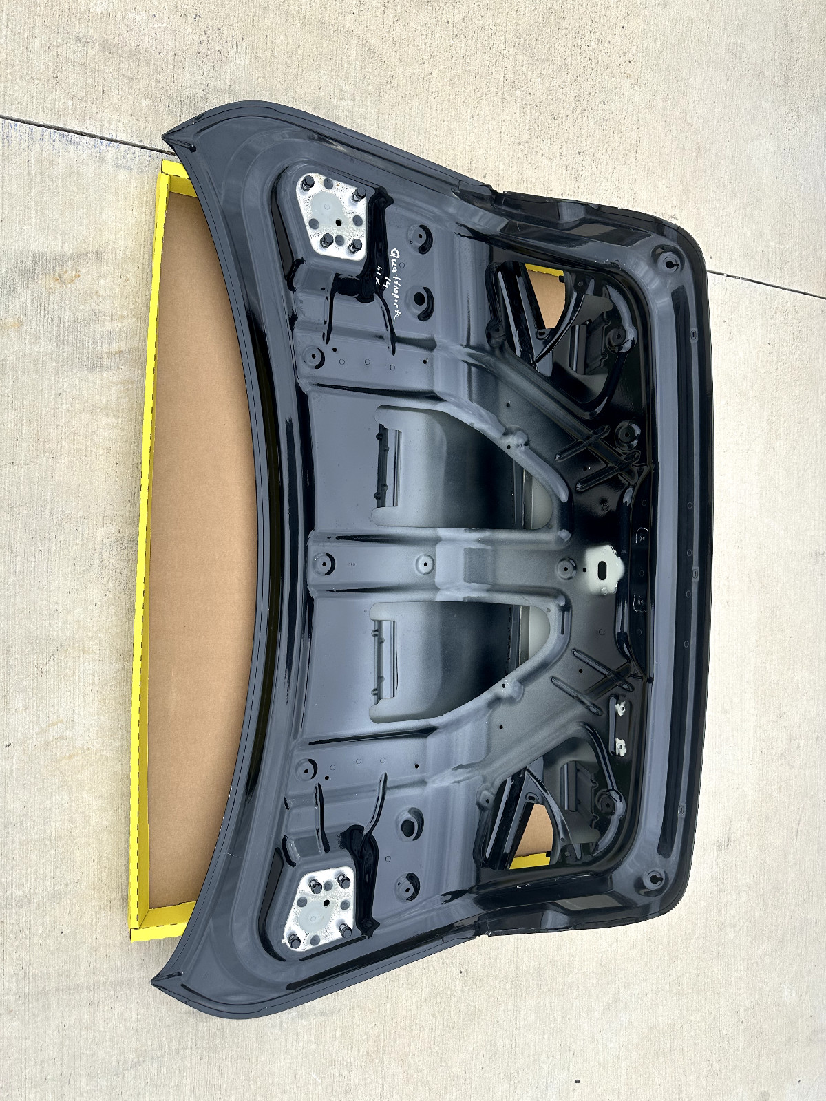 2014 MASERATI QUATTROPORTE REAR TRUNK LID SHELL - BLACK OEM