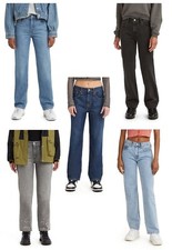 NWT Women's Levi's Low Pro Straight Mid Rise Jeans 5 Colors