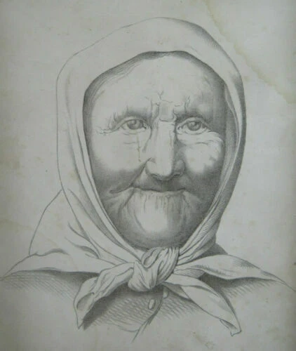 Künstlerische Zeichnungen aus Italien