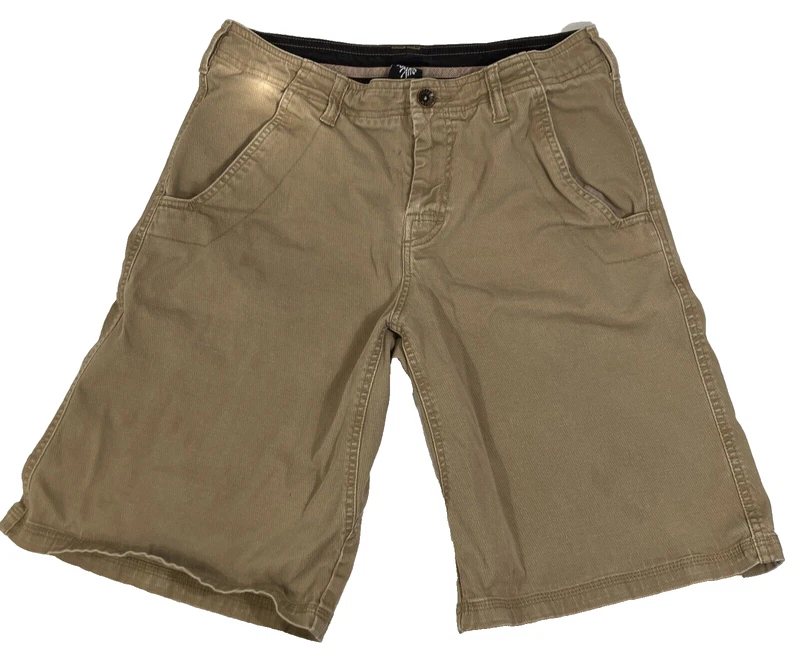 prana hiking outdoor travel chino solid cotton stretch shorts