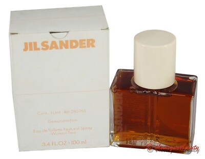 Woman Two By Jil Sander 3.4oz/100ml Edt Tstr Spray For Women New In Tstr Box