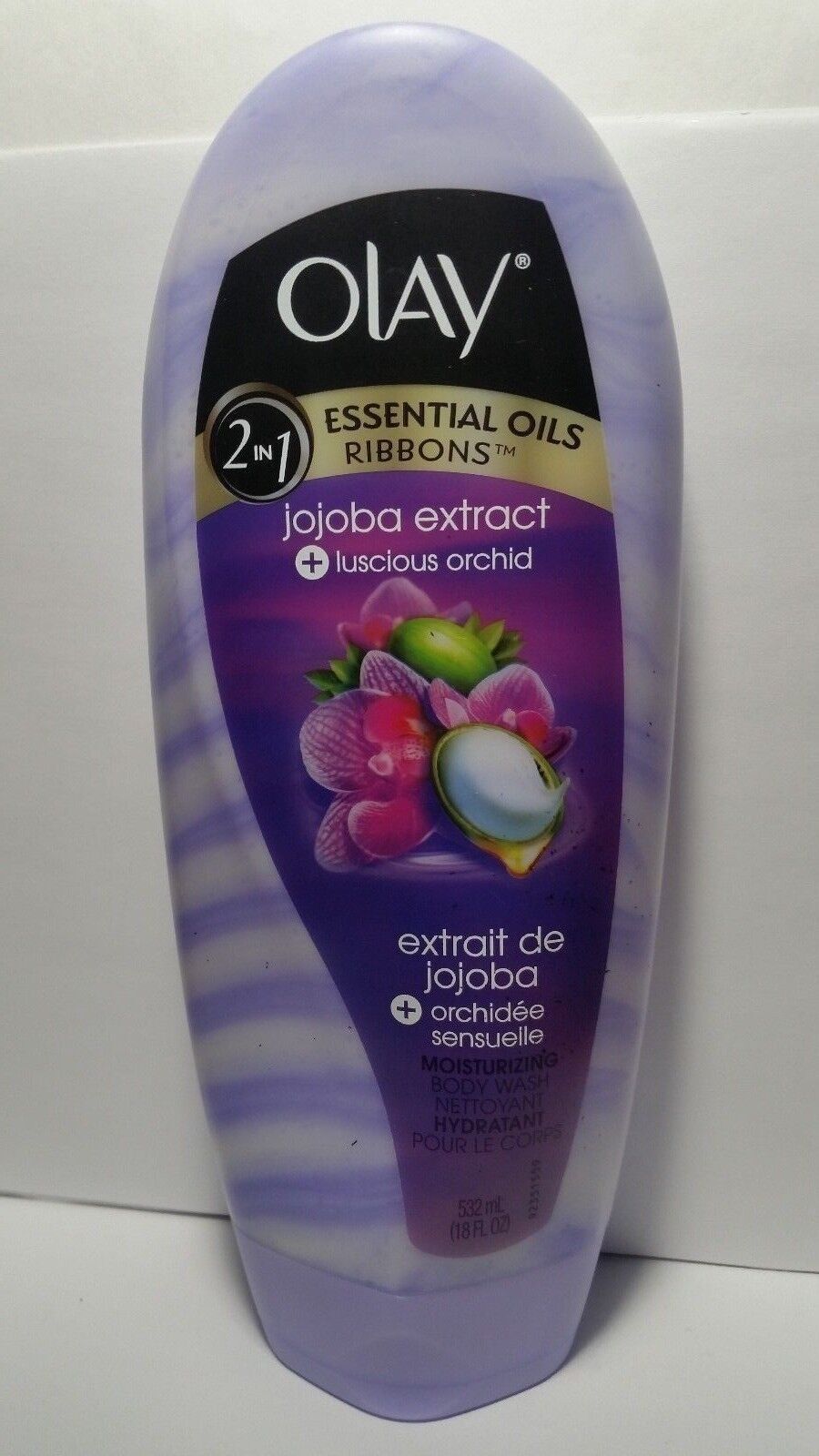 Olay Body Wash Indulgent Moisture Ribbons Plus Shea & Lavender Oil