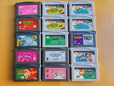 Excellent USED Nintendo Game Boy Advance DS Lite Games | eBay