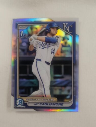 2024 Bowman Draft Chrome Refractor Jac Caglianone #BDC-8 QTY