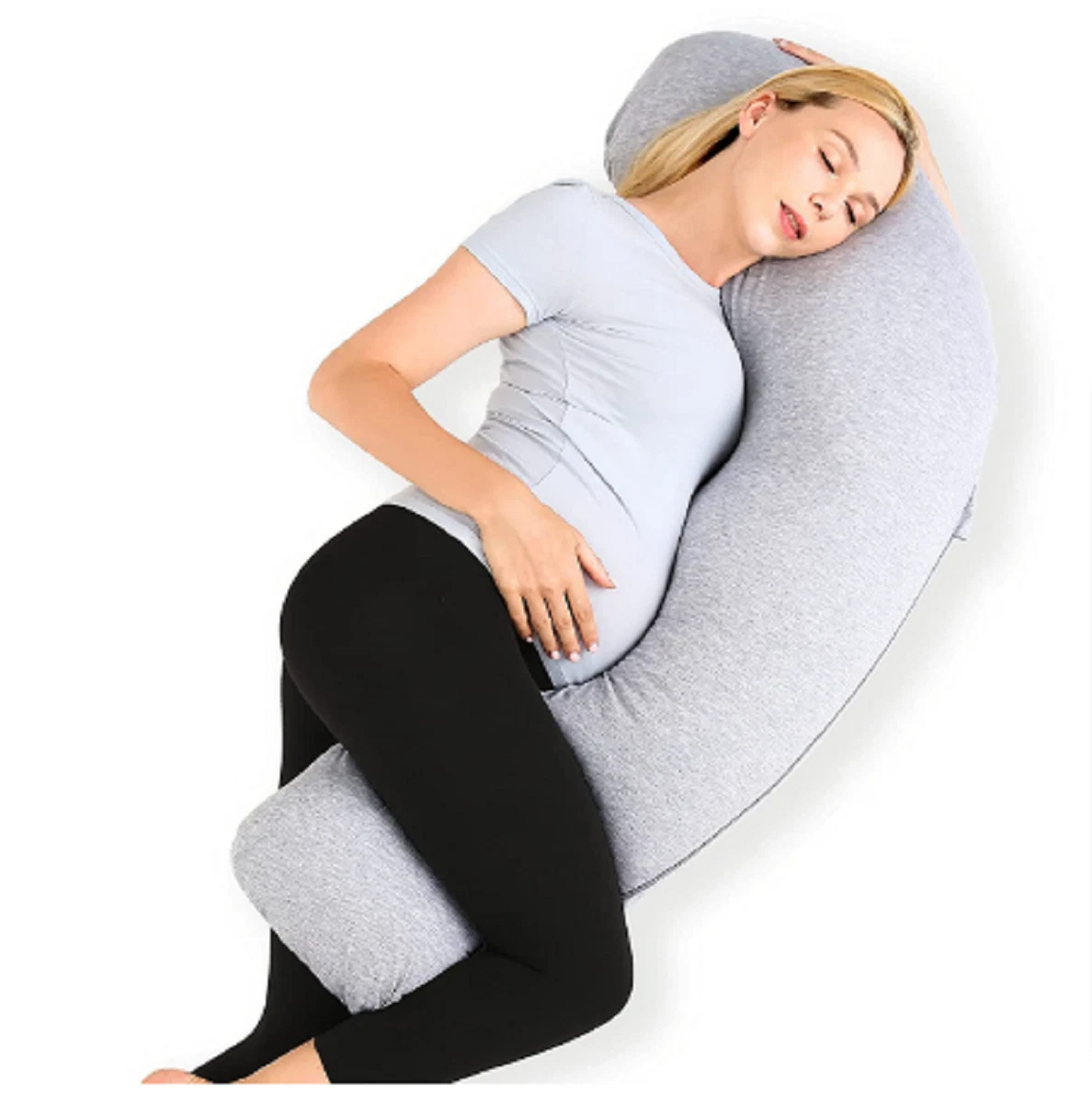 Momcozy Adjustable Nursing Pillow - Grey